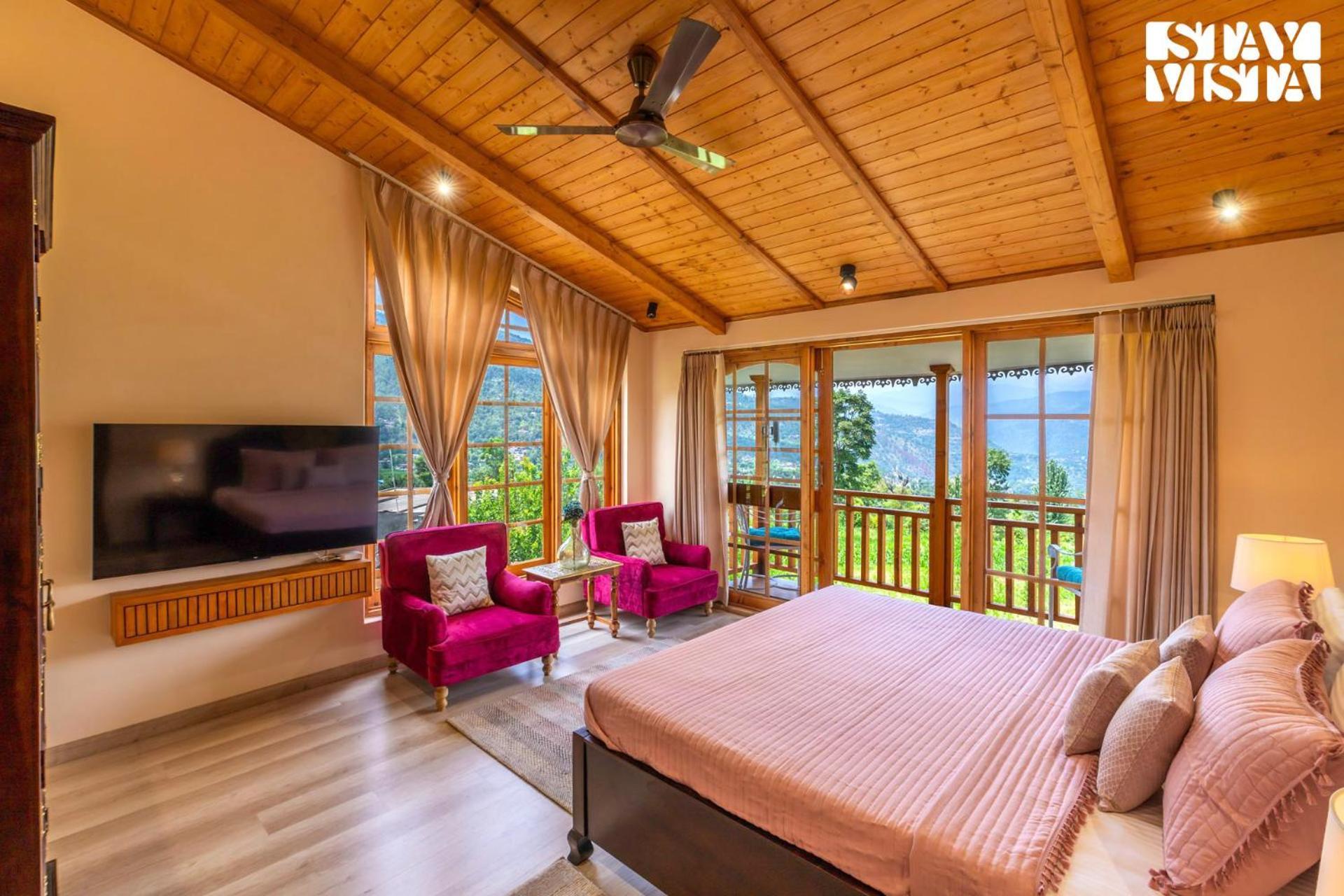 Stayvista At The Oakridge 4 Bhk Villa In Dharamshala With Jacuzzi & Balcony Чамба Экстерьер фото